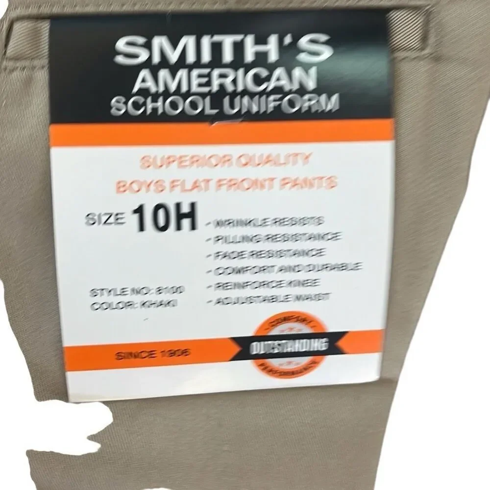 Smith’s American khaki boys, uniform pants size 10 H new with tag